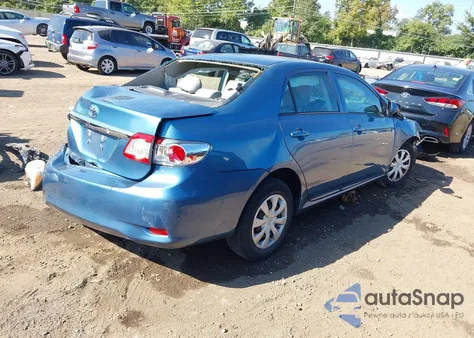 2012 Toyota Corolla L z USA, uszkodzony, nr VIN 5YFBU4EE1CP048352